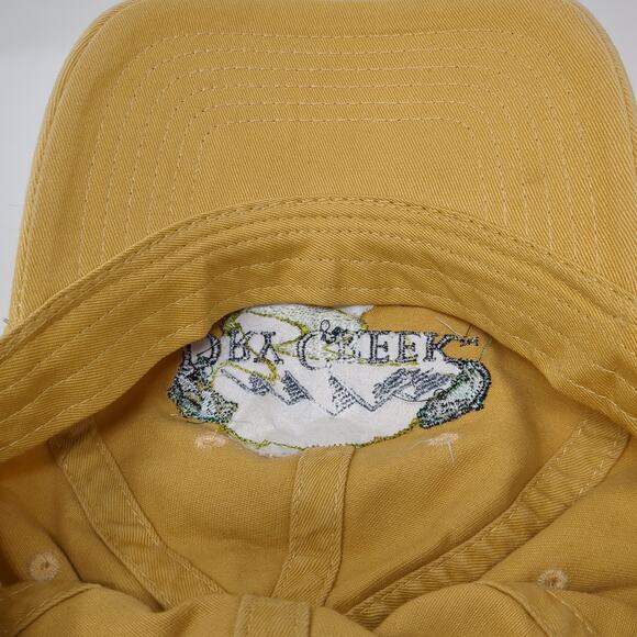 Dry Creek Outdoors Slideback Baseball Cap Yellow One Size Adjustable Embroidered - Picture 8 of 10